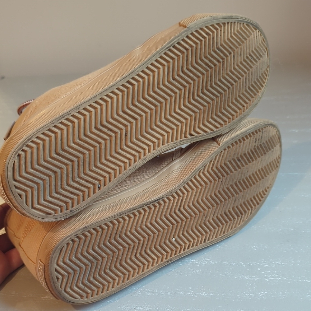Bangs Sahara Sand High Top Sneakers Tan Unisex Mens 8 Women's 9.5 - Picture 9 of 10